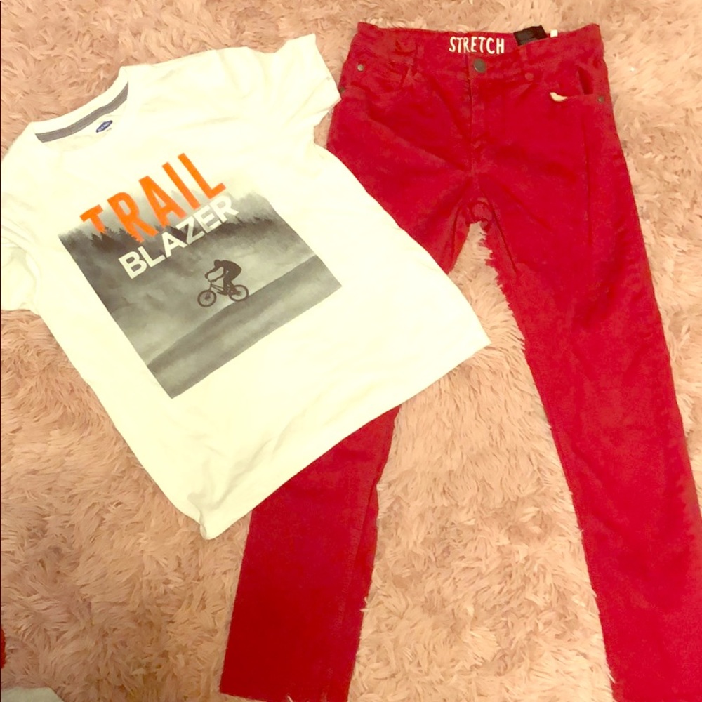 Matching set - boys sz 8